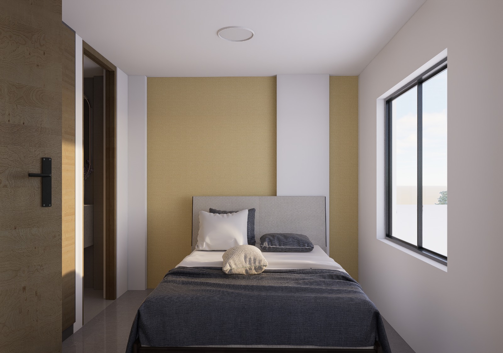 Edificio Mirador del Jordán — espacio interior